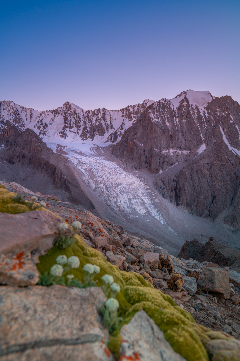 Ak-Sai Glacier, Kyrgyzstan