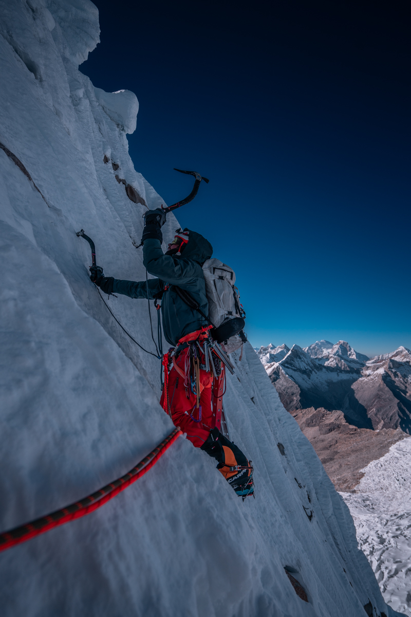 Luca in one of the last pitches