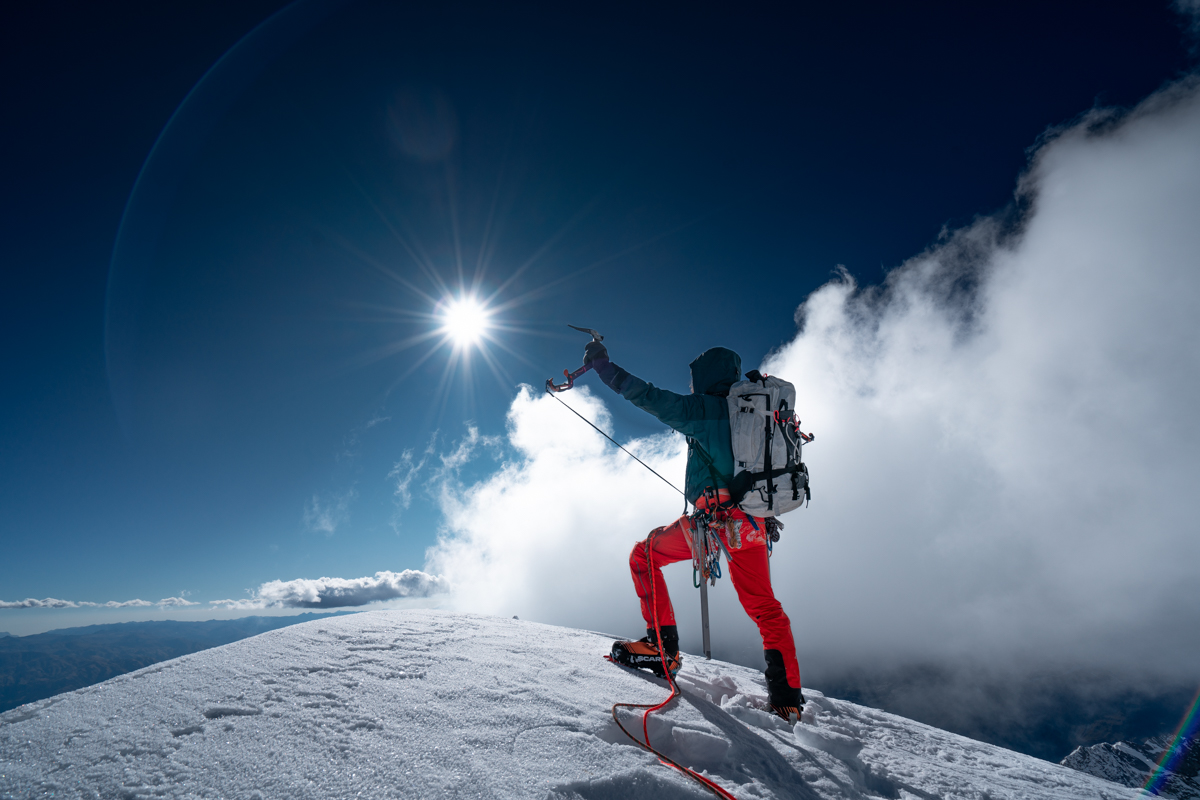 Summit of Tocllaraju