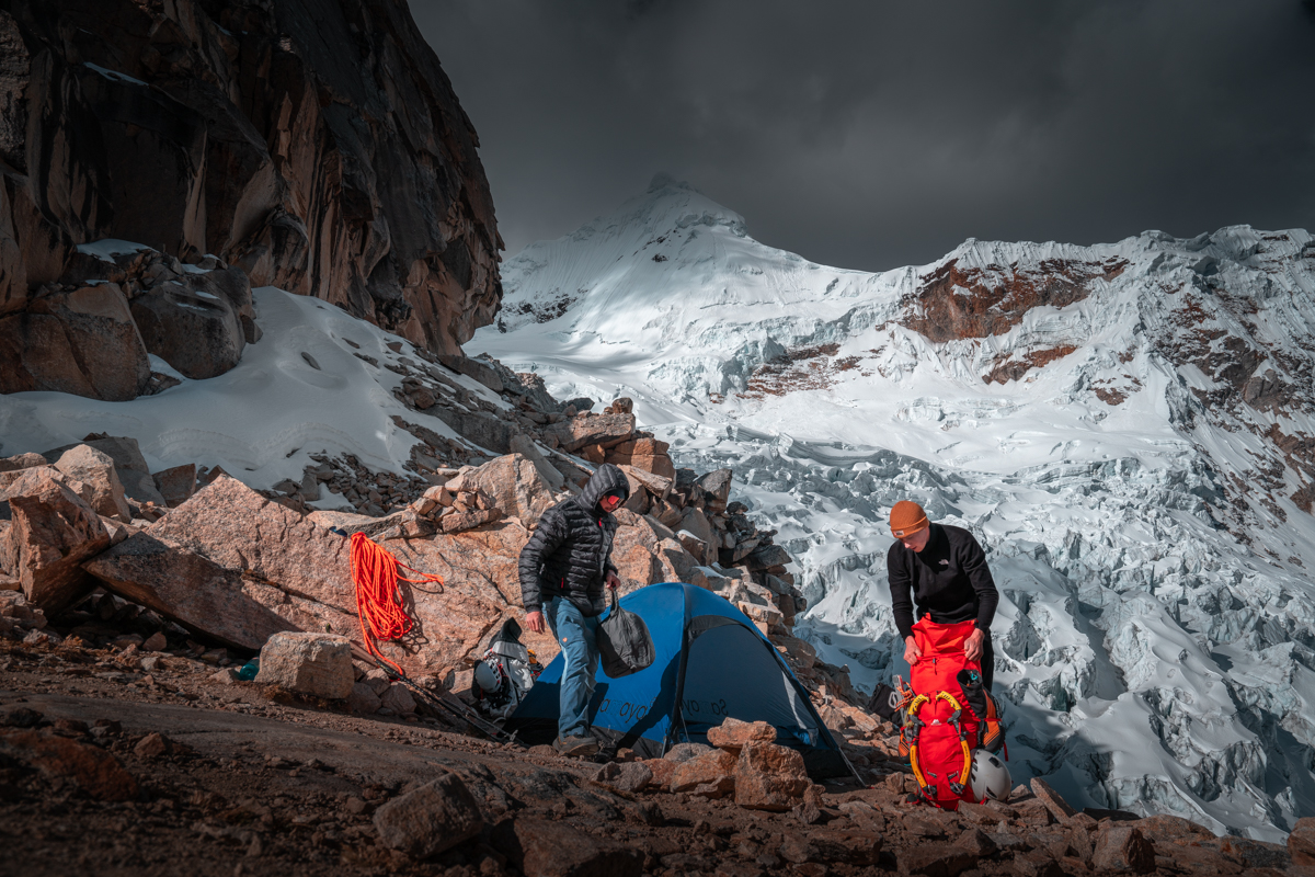 Tocllaraju High Camp