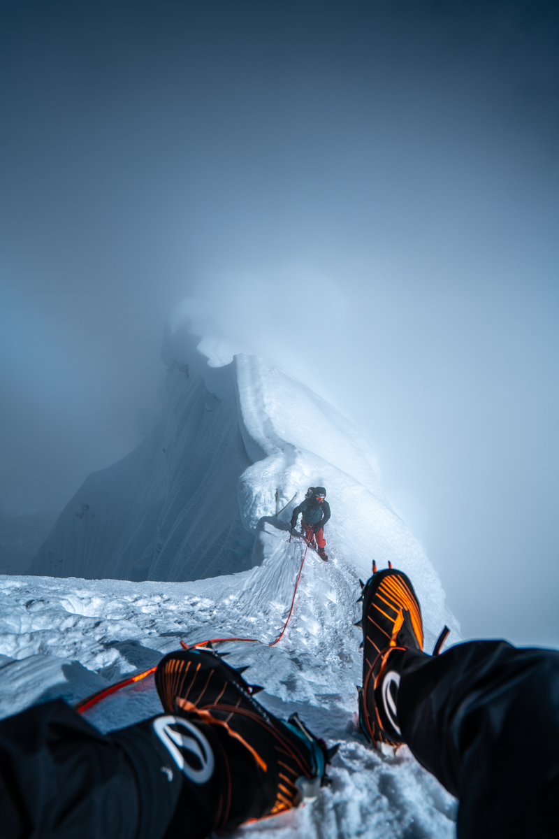 Alpamayo Summit Ridge, Peru