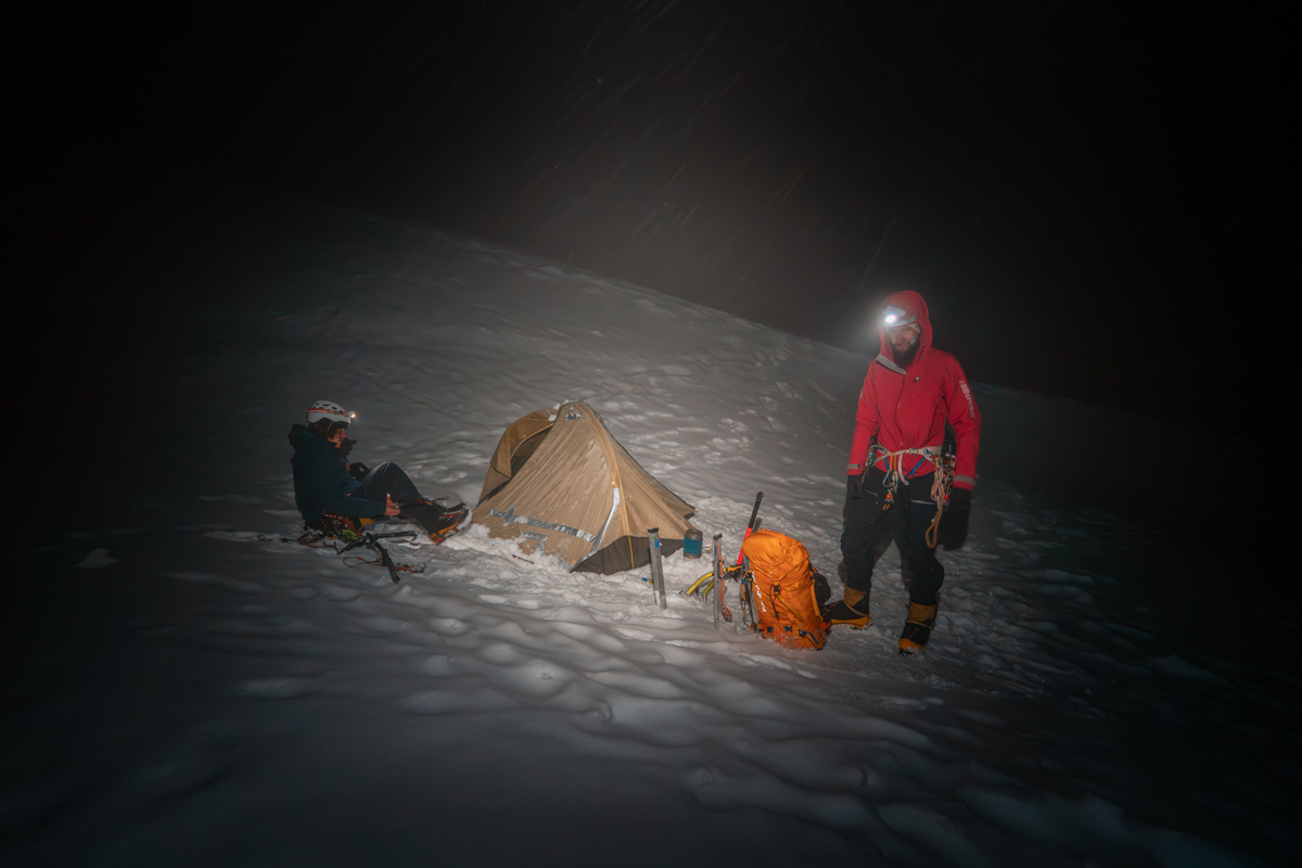 Bad weather in the night