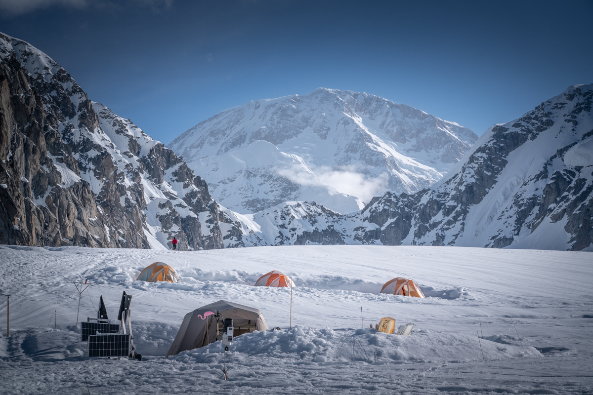 Denali seen from Base Camp
