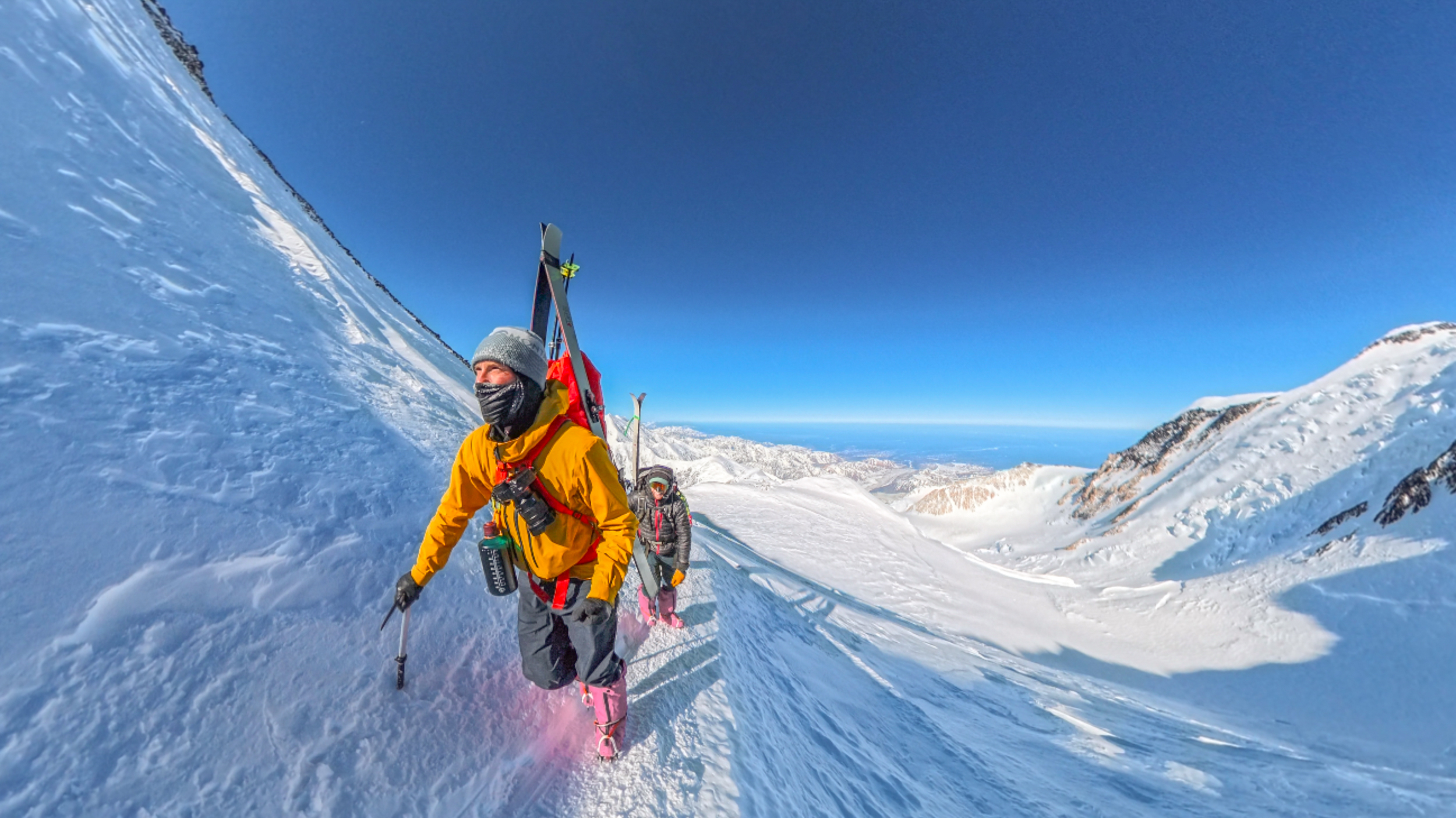 First part of the summit push