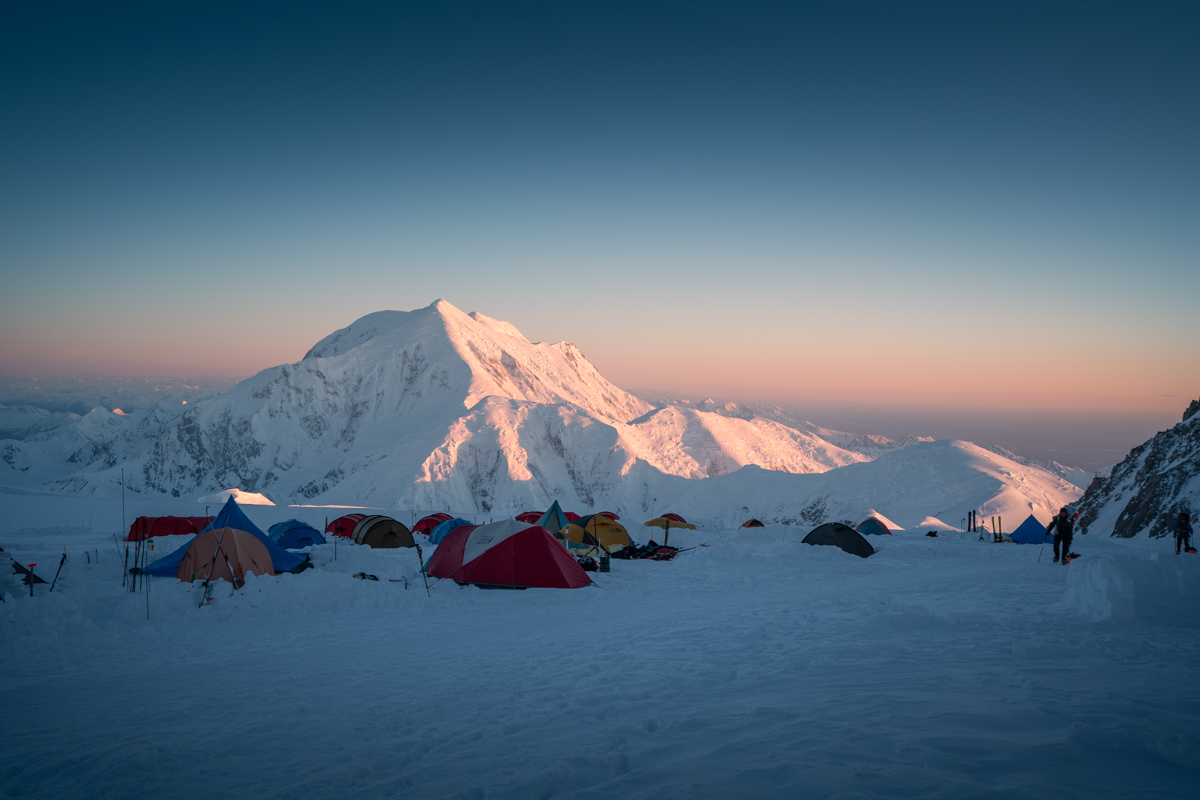 Sunset at Camp 4